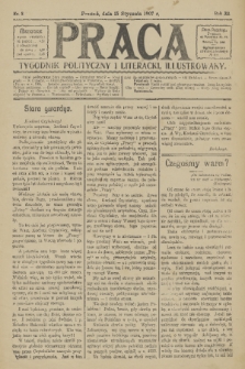 Praca: tygodnik polityczny i literacki, illustrowany. R. 11, 1907, nr 2