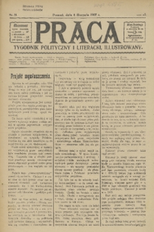 Praca: tygodnik polityczny i literacki, illustrowany. R. 11, 1907, nr 31