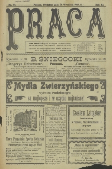 Praca: tygodnik polityczny i literacki, illustrowany. R. 11, 1907, nr 39
