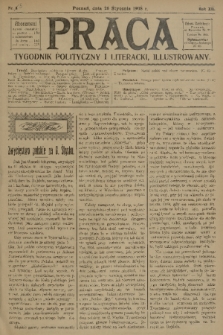 Praca: tygodnik polityczny i literacki, illustrowany. R. 12, 1908, nr 5
