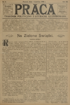 Praca: tygodnik polityczny i literacki, illustrowany. R. 12, 1908, nr 23