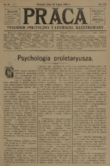 Praca: tygodnik polityczny i literacki, illustrowany. R. 12, 1908, nr 30