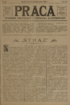 Praca: tygodnik polityczny i literacki, illustrowany. R. 12, 1908, nr 42