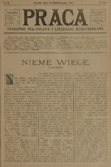 Praca: tygodnik polityczny i literacki, illustrowany. R. 12, 1908, nr 43
