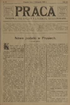 Praca: tygodnik polityczny i literacki, illustrowany. R. 12, 1908, nr 44