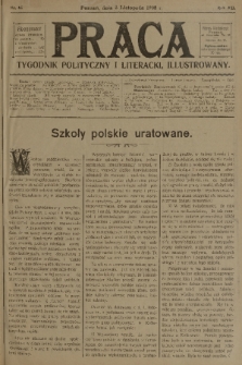Praca: tygodnik polityczny i literacki, illustrowany. R. 12, 1908, nr 45