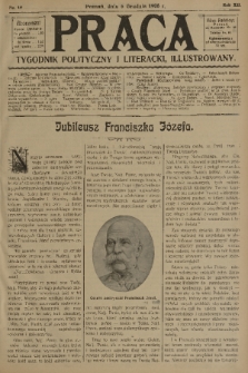 Praca: tygodnik polityczny i literacki, illustrowany. R. 12, 1908, nr 49