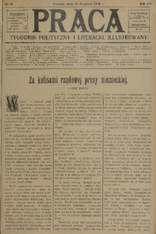 Praca: tygodnik polityczny i literacki, illustrowany. R. 12, 1908, nr 50