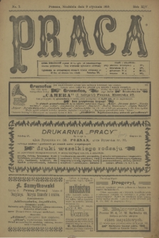 Praca: tygodnik polityczny i literacki, illustrowany. R. 14, 1910, nr 2