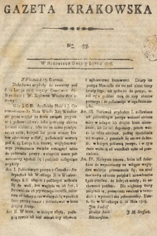 Gazeta Krakowska. 1808, nr 53