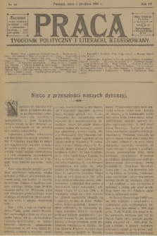 Praca: tygodnik polityczny i literacki, illustrowany. R. 14, 1910, nr 49