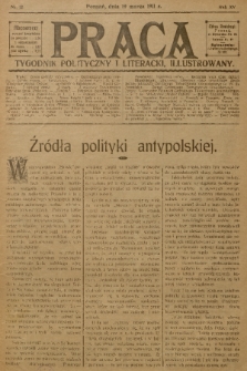 Praca: tygodnik polityczny i literacki, illustrowany. R. 15, 1911, nr 12