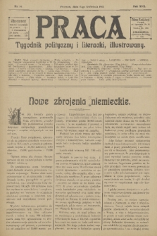Praca: tygodnik polityczny i literacki, illustrowany. R. 17, 1913, nr 14