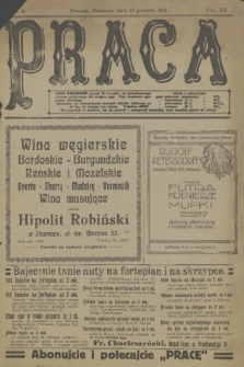 Praca: tygodnik polityczny i literacki, illustrowany. R. 20, 1916, nr 51