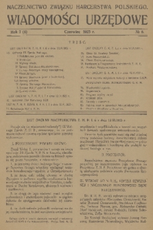 Wiadomości Urzędowe. R. 1, 1923, nr 6