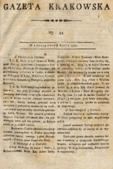 Gazeta Krakowska. 1808, nr 54