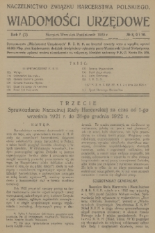 Wiadomości Urzędowe. R. 1, 1923, nr 8, 9 i 10