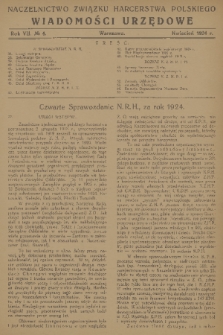 Wiadomości Urzędowe. R. 2, 1924, nr 4