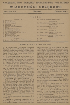 Wiadomości Urzędowe. R. 2, 1924, nr 6