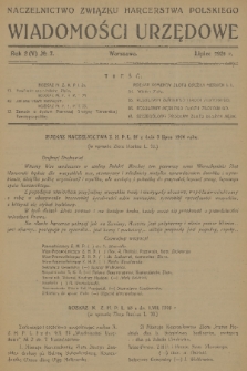 Wiadomości Urzędowe. R. 2, 1924, nr 7