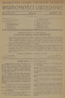 Wiadomości Urzędowe. R. 3, 1925, nr 6
