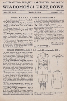 Wiadomości Urzędowe. R. 5, 1927, nr 11