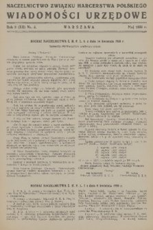 Wiadomości Urzędowe. R. 8, 1930, nr 5