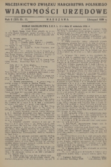Wiadomości Urzędowe. R. 8, 1930, nr 11