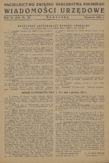 Wiadomości Urzędowe. R. 10, 1932, nr 10
