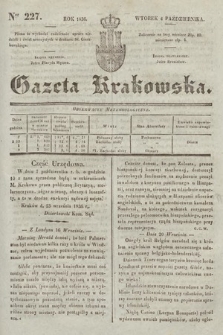 Gazeta Krakowska. 1836, nr 227