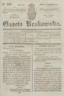 Gazeta Krakowska. 1836, nr 228