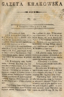 Gazeta Krakowska. 1808, nr 59