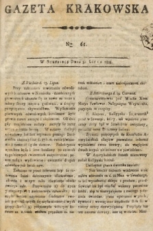 Gazeta Krakowska. 1808, nr 61