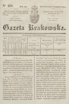 Gazeta Krakowska. 1836, nr 238