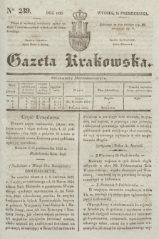 Gazeta Krakowska. 1836, nr 239