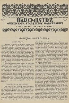 Harcmistrz : miesięcznik Starszyzny Harcerskiej : Organ Głównej Kwatery Harcerzy. R.15, 1932, nr 5 + dod.