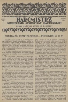 Harcmistrz : miesięcznik Starszyzny Harcerskiej : Organ Głównej Kwatery Harcerzy. R.16, 1933, nr 3