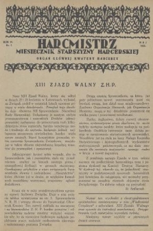 Harcmistrz : miesięcznik Starszyzny Harcerskiej : Organ Głównej Kwatery Harcerzy. R.16, 1933, nr 5