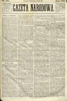 Gazeta Narodowa. 1869, nr 201