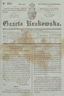 Gazeta Krakowska. 1836, nr 241