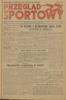 Przegląd Sportowy. R. 1, 1945, nr 14