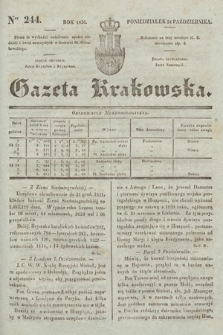 Gazeta Krakowska. 1836, nr 244