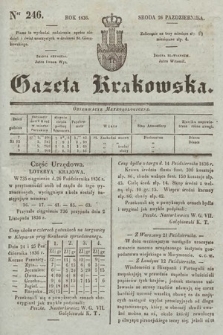 Gazeta Krakowska. 1836, nr 246