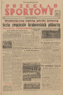 Przegląd Sportowy. R. 3, 1947, nr 72