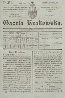 Gazeta Krakowska. 1836, nr 251