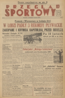 Przegląd Sportowy. R. 6, 1950, nr 3