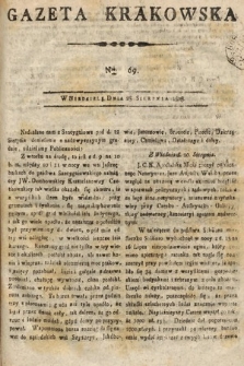Gazeta Krakowska. 1808, nr 69