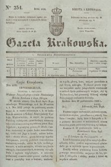 Gazeta Krakowska. 1836, nr 254