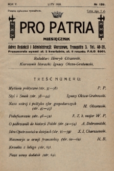 Pro Patria. R. 5, 1928, nr 135