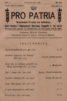 Pro Patria. R. 5, 1928, nr 137